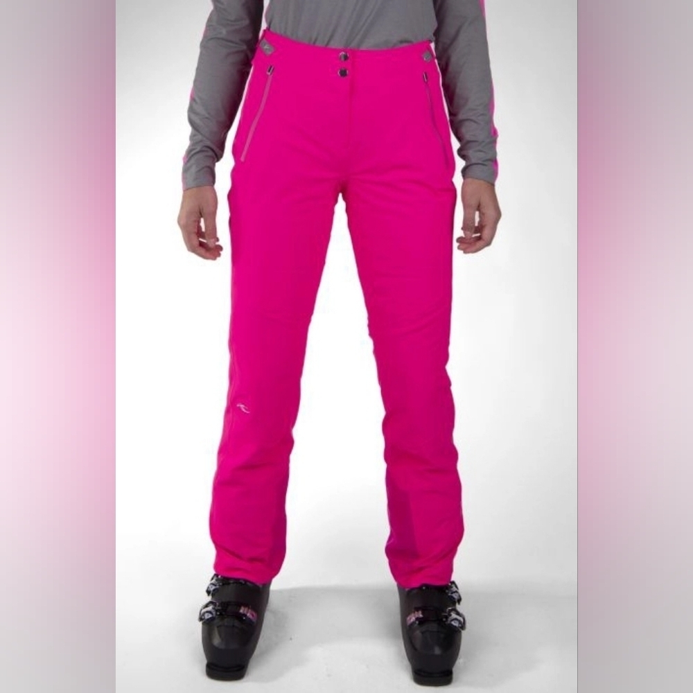 Kjus Formula Pants Women's Size 40 L Waterproof Ski Snow Winter Breathable Pink